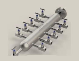 10 Way Instrumentation Air Header
