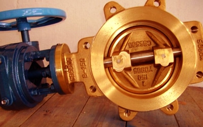 Cupro Nickel 70/30 Butterfly valve