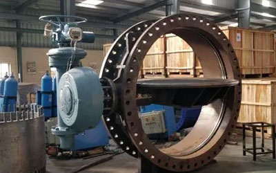 Carbon Steel Double Eccentric Butterfly Valve