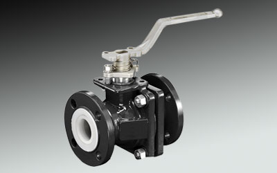 Carbon Steel PFA Lined Valve