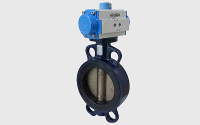 Carbon Steel Pneumatic Butterfly Valve