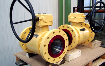 Side Entry Trunnion Mounted Ball Valve