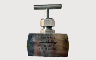 Super Duplex S32750 Needle Valves