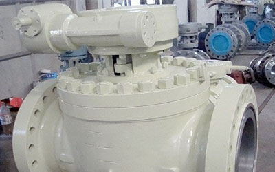 Top Entry Trunnion Mounted Ball Valve